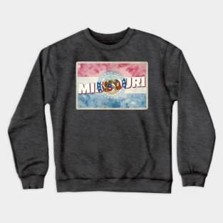 Missouri vintage style retro souvenir Crewneck Sweatshirt